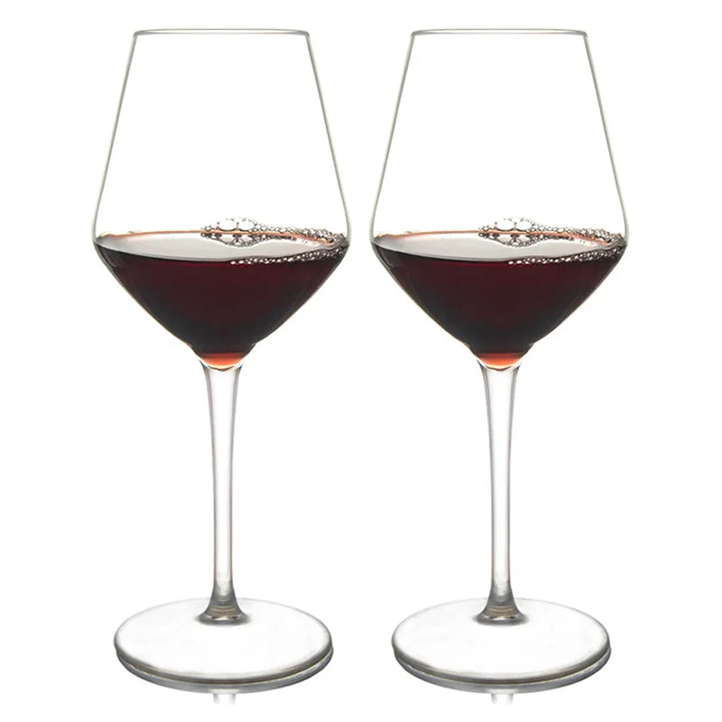 Clear Unbreakable Stem Wine Cups